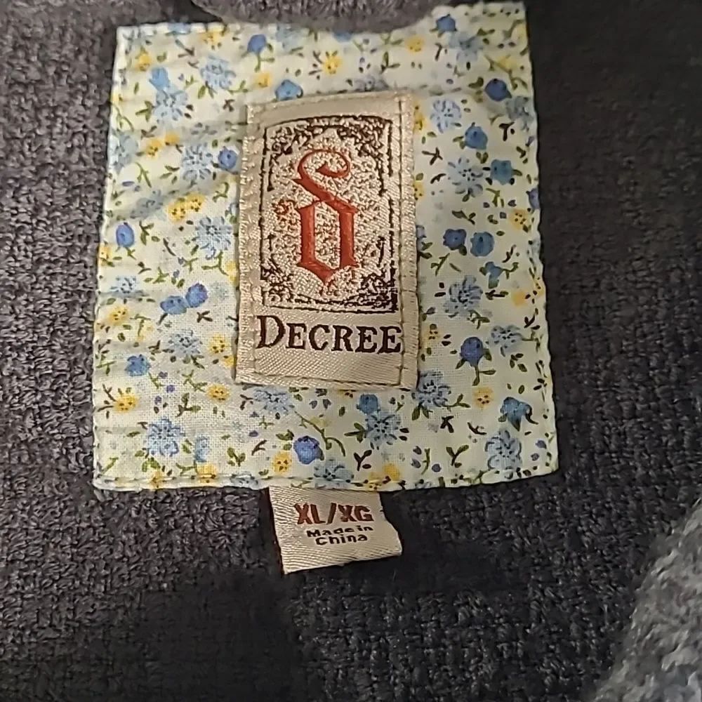 Decree XL gray woven jacket - Picture 6 of 7